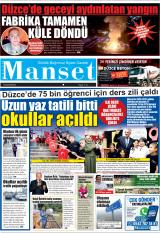 DÜZCE MANŞET