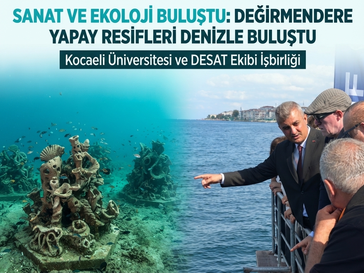 Kocaeli’de Deniz Ekosistemini Canlandıran Projede Yeni Adım