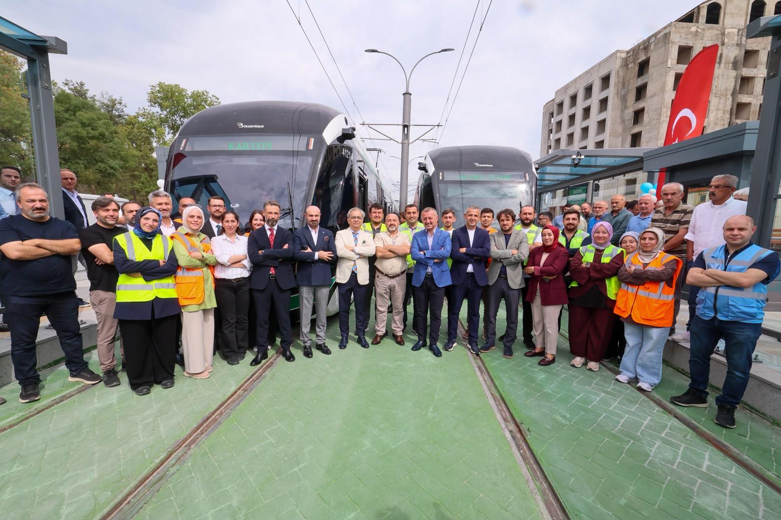 Kocaeli Tramvayında Büyük Değişim! Hat Kartepe’ye Uzadı, Yolcu Kapasitesi 600’e Çıktı
