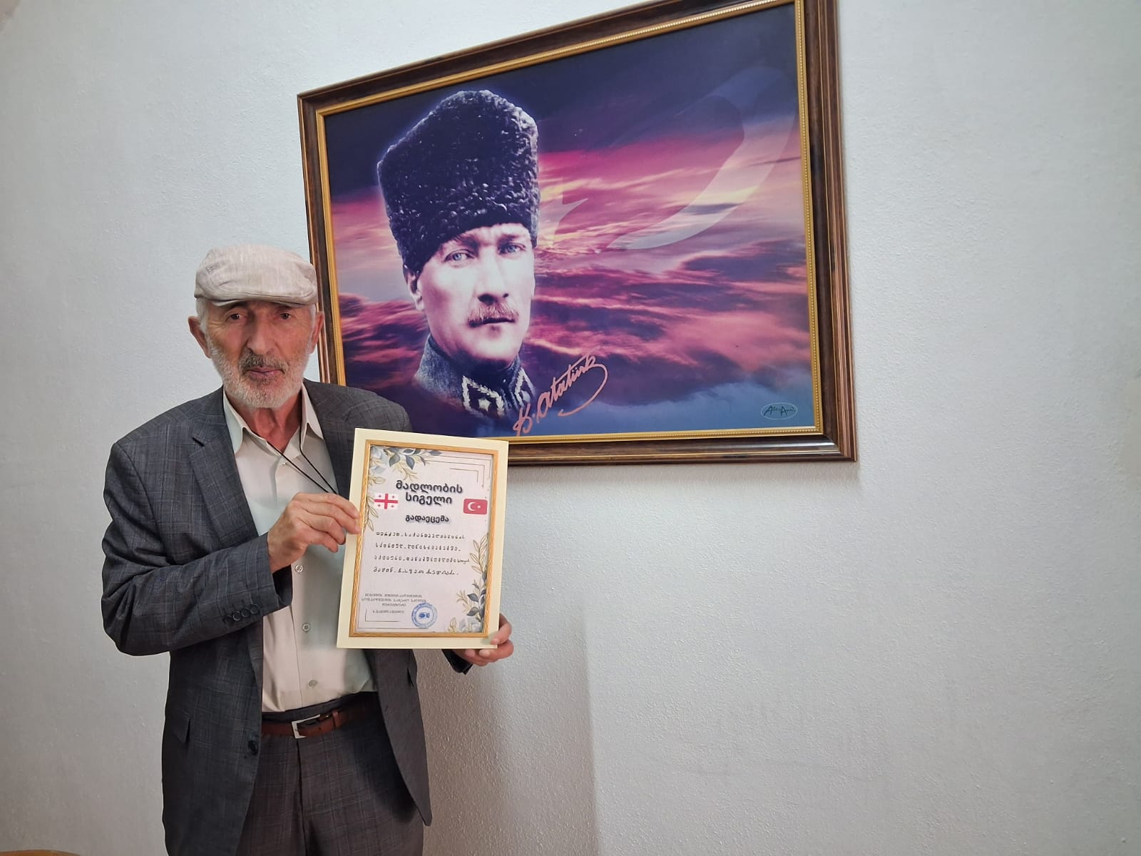 Gürcistan’da iki ülke dostluğunu pekiştiren ziyaret