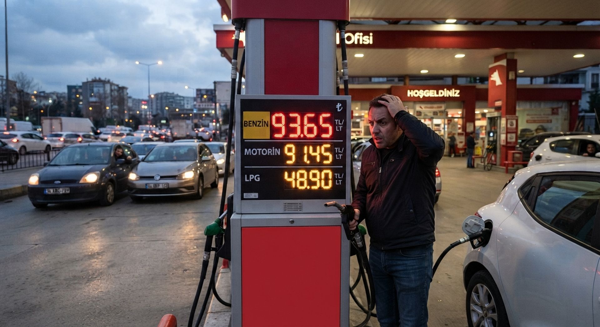 Akaryakıta Büyük Zam Geliyor! Benzin 93 TL’yi Aşabilir