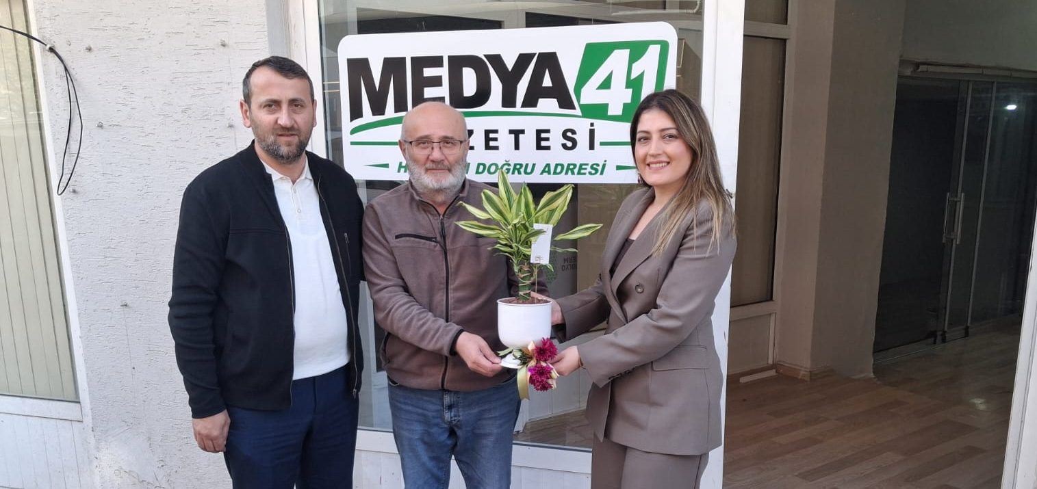 Anahtar Parti’den Medya 41 Gazetesi’ne Hayırlı Olsun Ziyareti