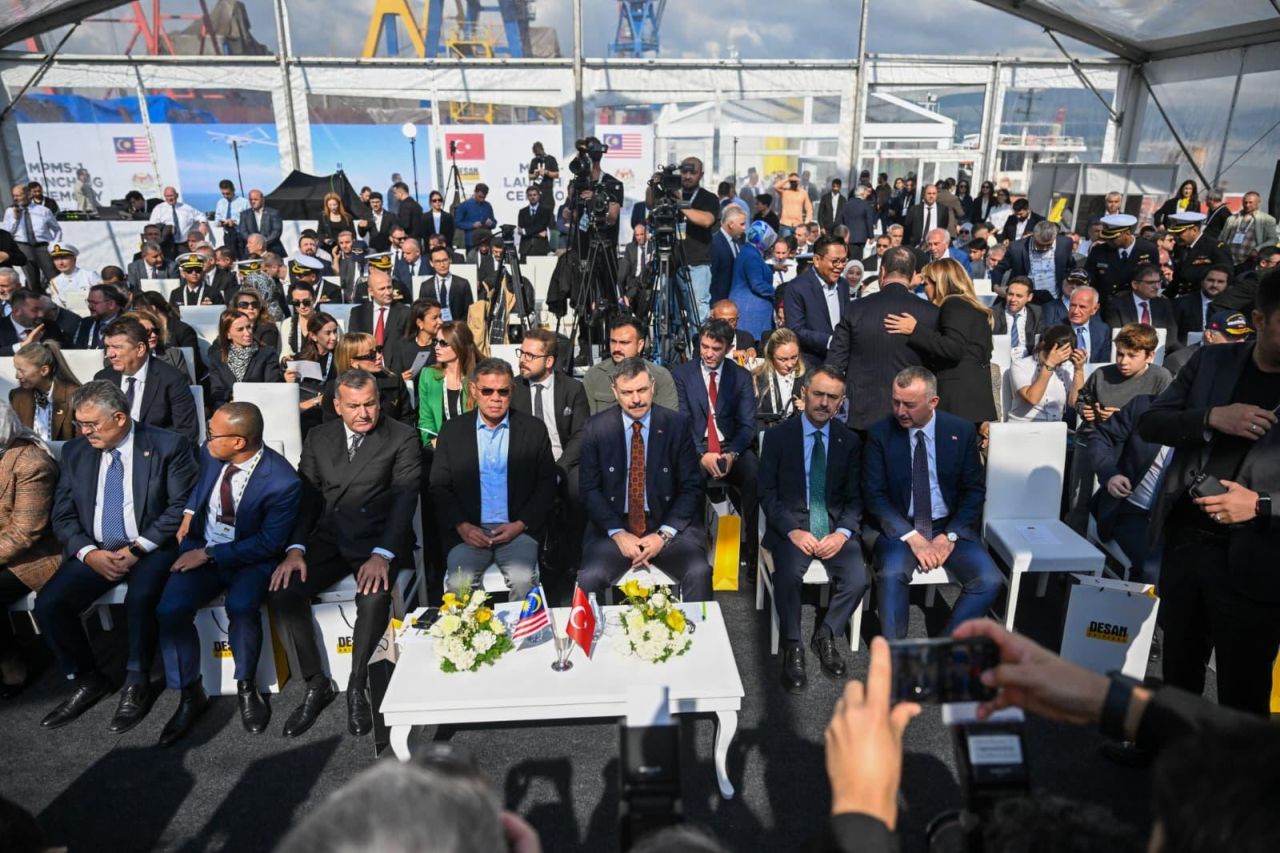 Türkiye’den Malezya’ya Stratejik Savunma Hamlesi: MPMS-1 Gemisi Görkemli Bir Törenle Denize İndirildi!